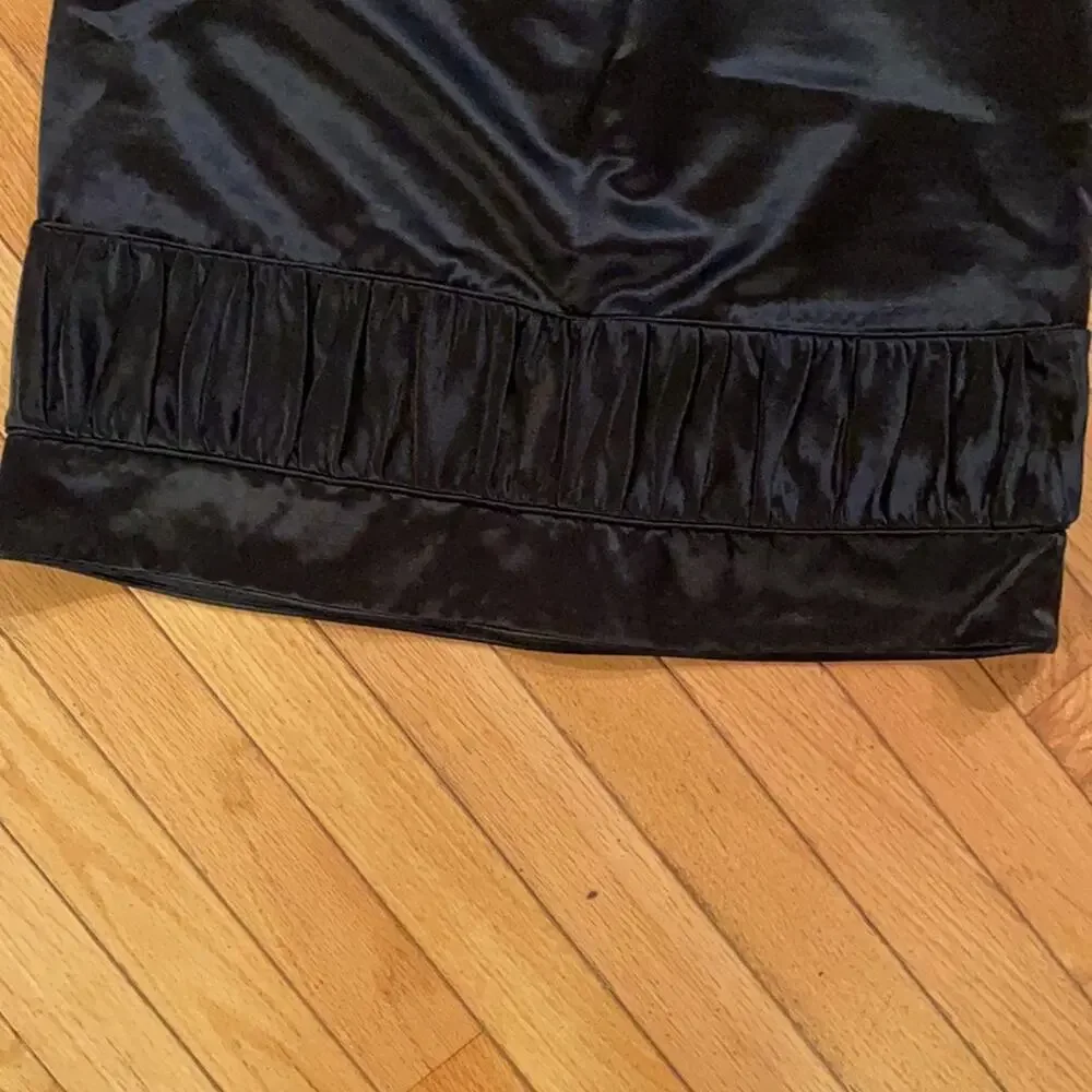 Burberry wool and silk black skirt 6 Medium - Picture 5 of 9